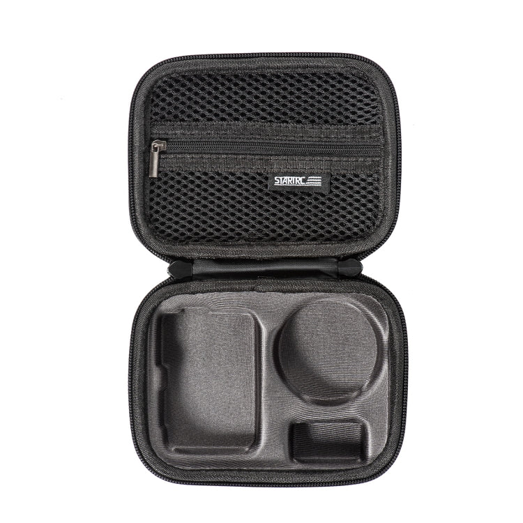 For DJI Osmo Action 3 STARTRC Camera Carry Case with Carabiner & Strap (Black) by STARTRC