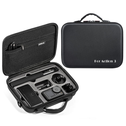 For DJI Osmo Action 3 STARTRC Camera and Accessories Storage Case Bag(Black) by STARTRC