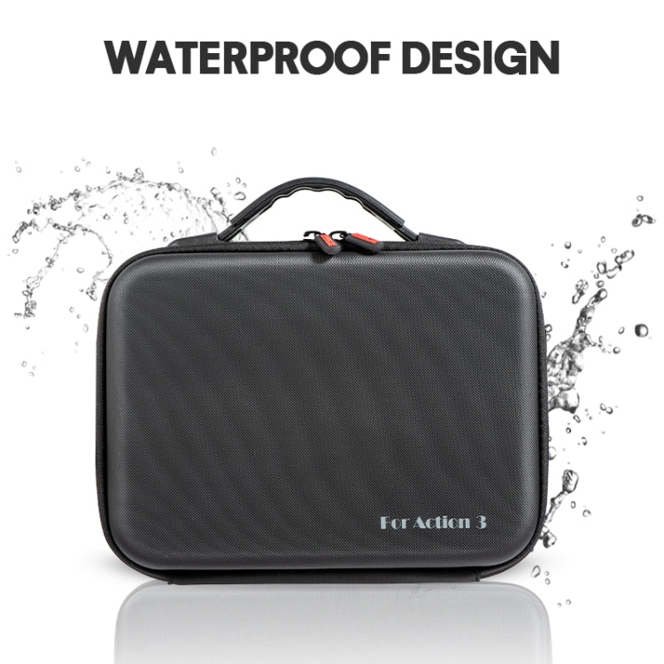 For DJI Osmo Action 3 STARTRC Camera and Accessories Storage Case Bag(Black) by STARTRC