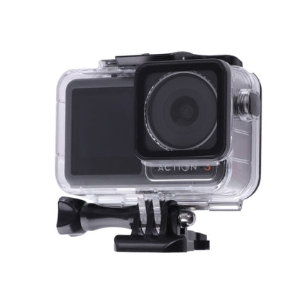 For DJI Osmo Action 3 / 4 Touch Screen 5m Underwater Waterproof Housing Diving Case (Transparent) by bashfashion