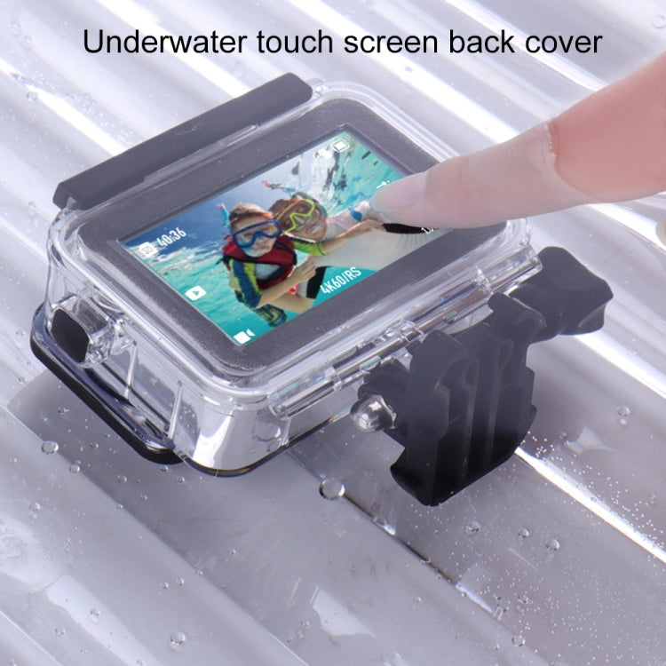 For DJI Osmo Action 3 / 4 Touch Screen 5m Underwater Waterproof Housing Diving Case (Transparent) by bashfashion