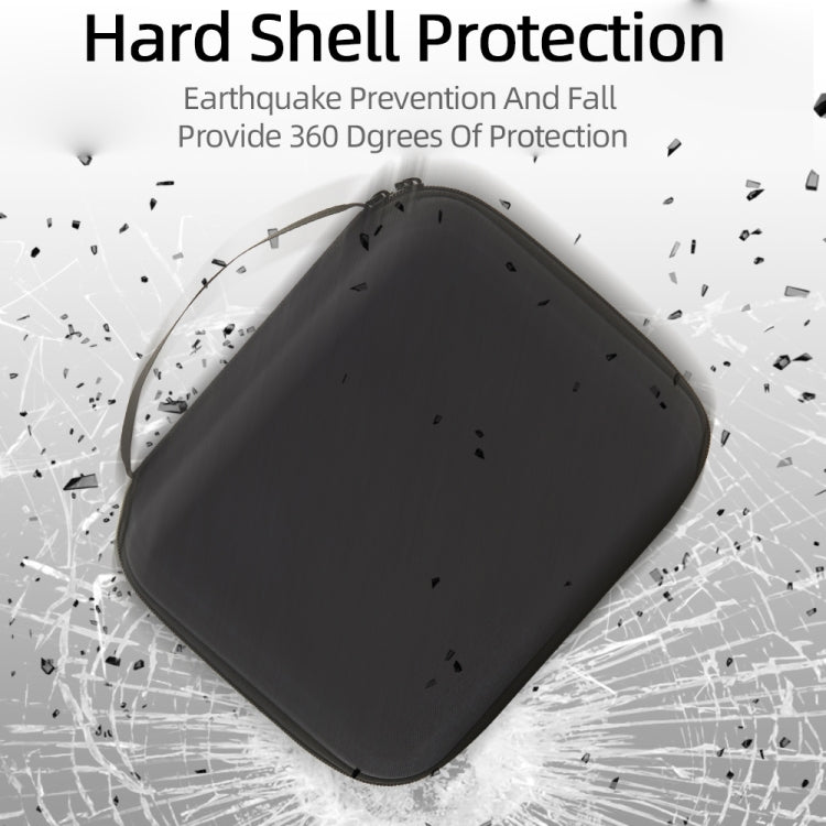 For DJI Osmo Action 3 Carrying Storage Case Bag,Size: 24 x 19 x 9cm (Black) by bashfashion