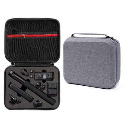 For DJI Osmo Action 3 Carrying Storage Case Bag,Size: 24 x 19 x 9cm (Grey) by bashfashion