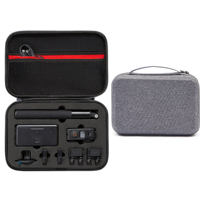 For DJI Osmo Action 3 Carrying Storage Case Bag,Size: 21.5 x 29.5 x 10cm (Grey) by bashfashion