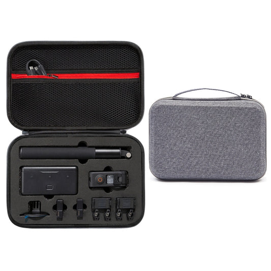 For DJI Osmo Action 3 Carrying Storage Case Bag,Size: 21.5 x 29.5 x 10cm (Grey) by bashfashion