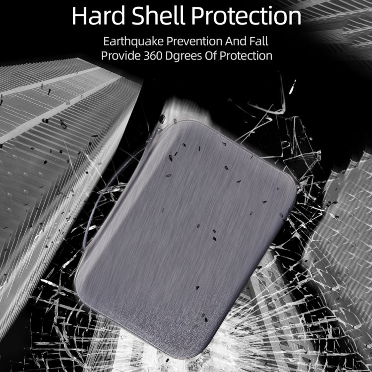 For DJI Osmo Action 3 Carrying Storage Case Bag,Size: 21.5 x 29.5 x 10cm (Grey) by bashfashion