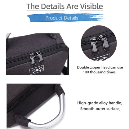 For DJI Mini 2 SE Shockproof Single Shoulder Storage Carrying Case Box Bag, Size: 30 x 22 x 8.5cm (Black) by bashfashion