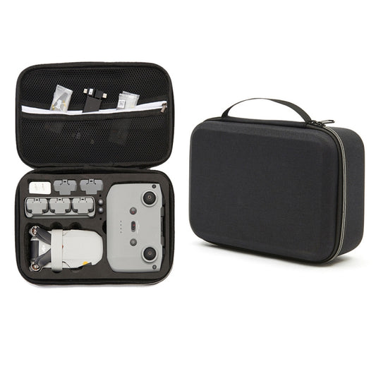 For DJI Mini 2 SE Shockproof Carrying Hard Case Storage Bag, Size: 21.5 x 29.5 x 10cm (Black Black) by bashfashion