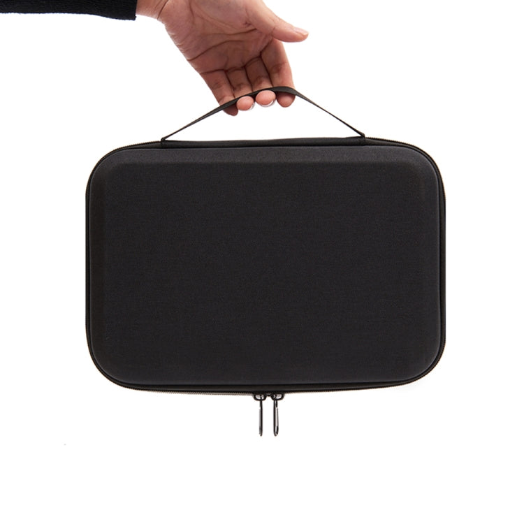 For DJI Mini 2 SE Shockproof Carrying Hard Case Storage Bag, Size: 21.5 x 29.5 x 10cm (Black Black) by bashfashion