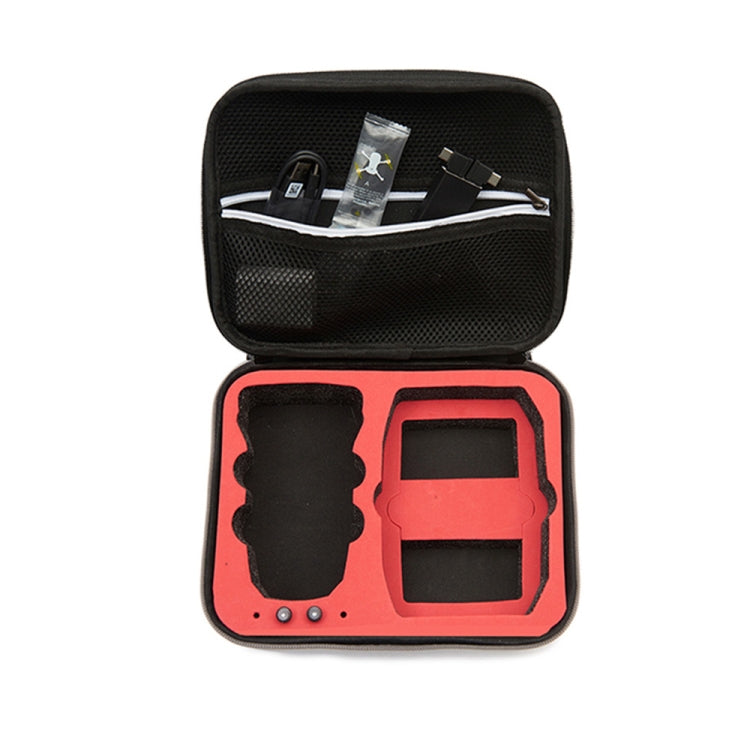 For DJI Mini 2 SE Shockproof Carrying Hard Case Drone Body Storage Bag, Size: 24x 19 x 9cm (Black Red) by bashfashion