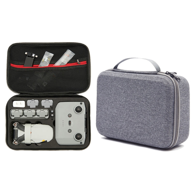 For DJI Mini 2 SE Grey Shockproof Carrying Hard Case Storage Bag, Size: 21.5 x 29.5 x 10cm (Black) by bashfashion