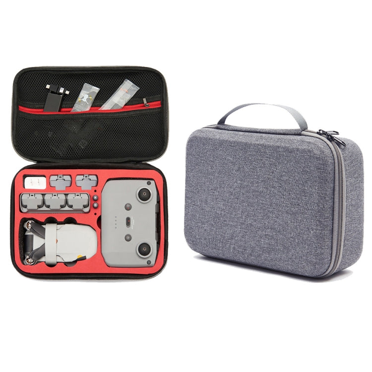For DJI Mini 2 SE Grey Shockproof Carrying Hard Case Storage Bag, Size: 21.5 x 29.5 x 10cm (Red) by bashfashion