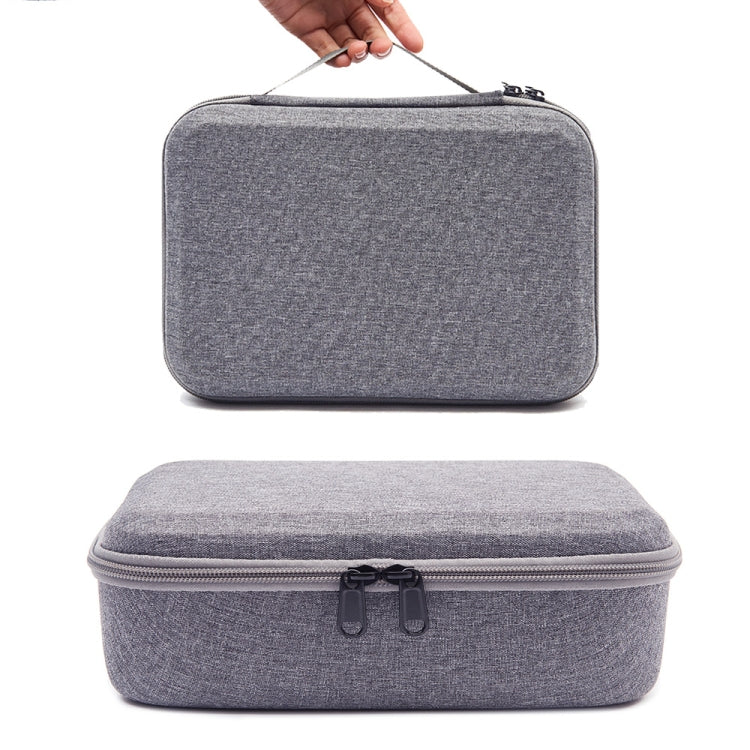 For DJI Mini 2 SE Grey Shockproof Carrying Hard Case Storage Bag, Size: 21.5 x 29.5 x 10cm (Black) by bashfashion