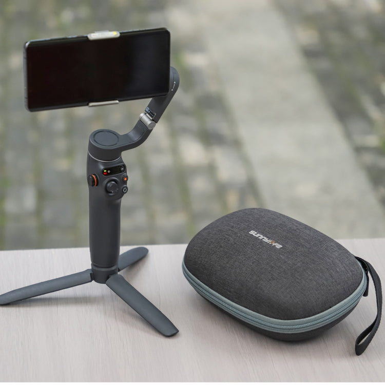 Portable Storage Bag Box For DJI OSMO Mobile Series / Insta360 Flow / ZHIYUN / FEIYU(Grey) by Sunnylife