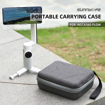For Insta360 Flow Gimbal Sunnylife Portable Storage Bag Box (Grey) by Sunnylife
