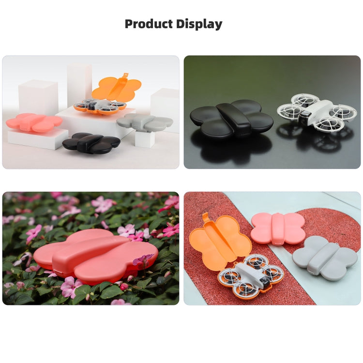 For DJI Neo Sunnylife Butterfly Storage Box Anti-collision Anti-scratch Protection Case (Orange) by Sunnylife