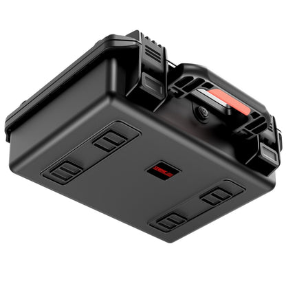 For DJI Osmo Pocket 3 STARTRC Waterproof PP Full Kit Suitcase Storage Box (Black) by STARTRC