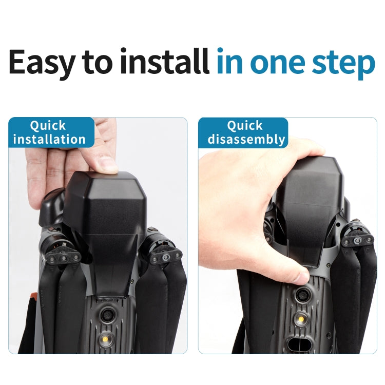 For DJI Air 3 STARTRC Lens Protective Cover Gimbal Cover (Brown) by STARTRC