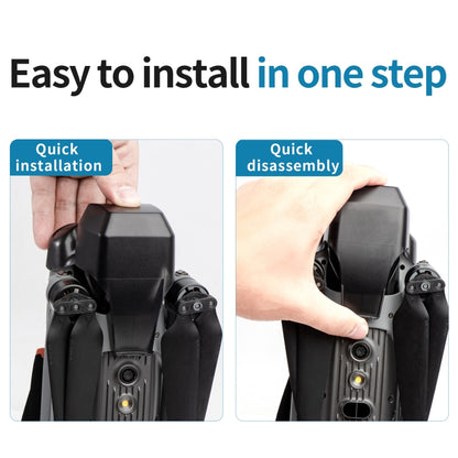 For DJI Air 3 STARTRC Lens Protective Cover Gimbal Cover (Brown) by STARTRC