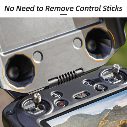 For DJI RC Pro Sunnylife 2 in 1 Controller Protector Sun Hood Screen Guard Monitor Sunshade Cover (Black) by Sunnylife