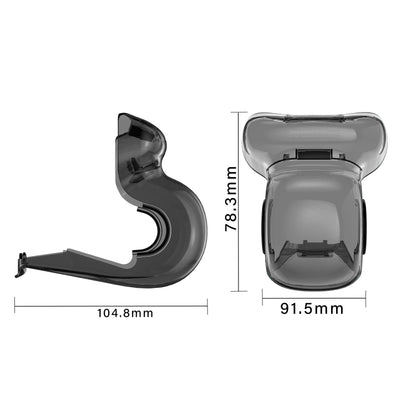 For DJI Air 3S STARTRC Lens Protective Cover Gimbal Cover (Transparent Black) by STARTRC