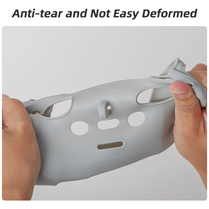 For DJI Neo / Mini 4 Pro / RC-N3 / RC-N2 / RC-N1 Sunnylife Controller Protective Cover Silicone Case with Neck Strap (Grey) by Sunnylife