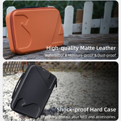 For DJI Osmo Action 5 Pro / 4 / 3 Sunnylife Portable Carrying Case Adventure Combo Bag (Orange) by Sunnylife