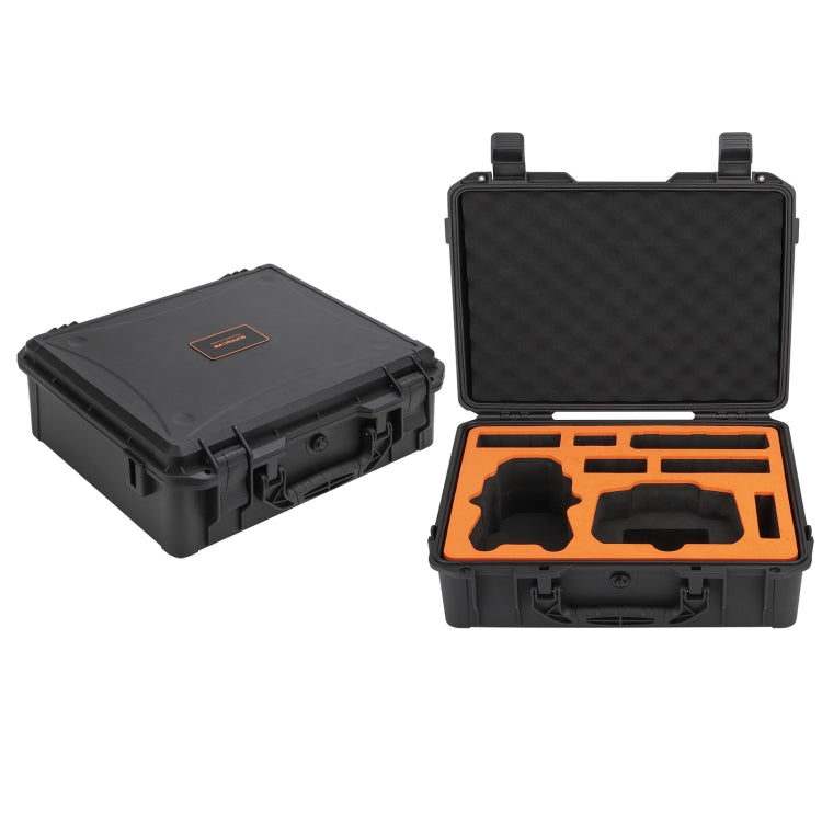 For DJI Air 3S / 3 Sunnylife Safety Carrying Case Large Capacity Waterproof Shock-proof Hard Travel Case (Black) by Sunnylife