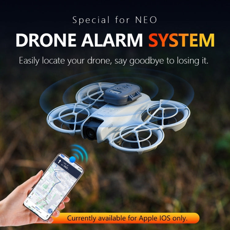For DJI Neo STARTRC Drone Alarm Tracker (Grey) by STARTRC