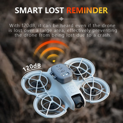 For DJI Neo STARTRC Drone Alarm Tracker (Grey) by STARTRC