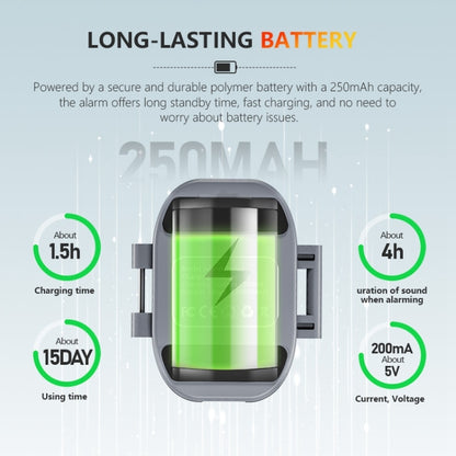 For DJI Neo STARTRC Drone Alarm Tracker (Grey) by STARTRC