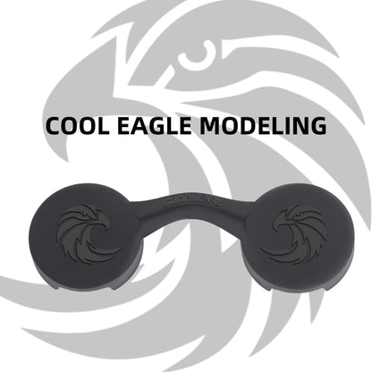 For DJI Goggles 2 / Goggles 3 Lens Cover Dust-proof VR Lens Silicone Case Soft Protector (Black) by Sunnylife