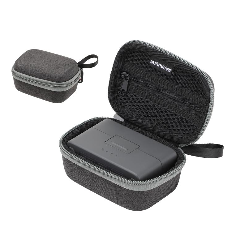 For DJI Mic Mini Sunnylife Portable Protective Box Storage Bag (Black) by Sunnylife