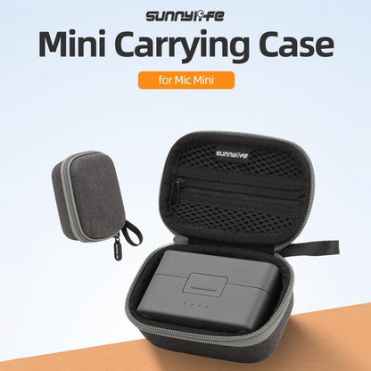 For DJI Mic Mini Sunnylife Portable Protective Box Storage Bag (Black) by Sunnylife