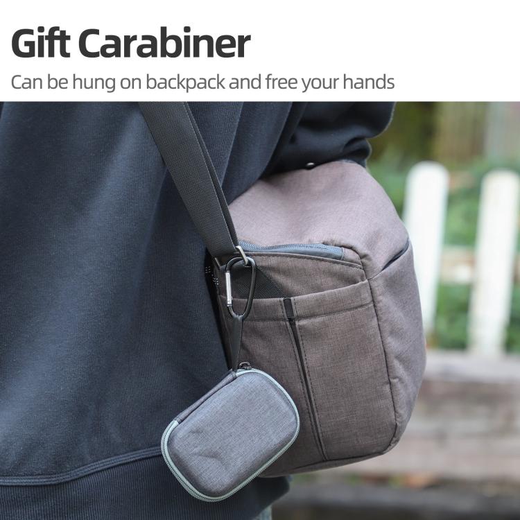 For DJI Mic Mini Sunnylife Portable Protective Box Storage Bag (Black) by Sunnylife