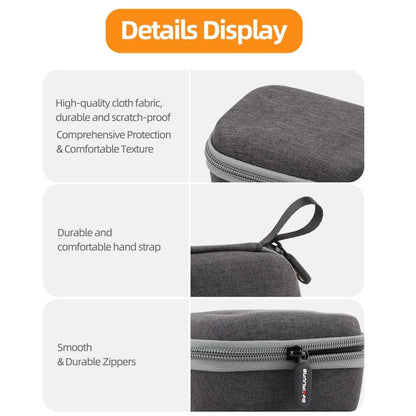 For DJI Mic Mini Sunnylife Portable Protective Box Storage Bag (Black) by Sunnylife