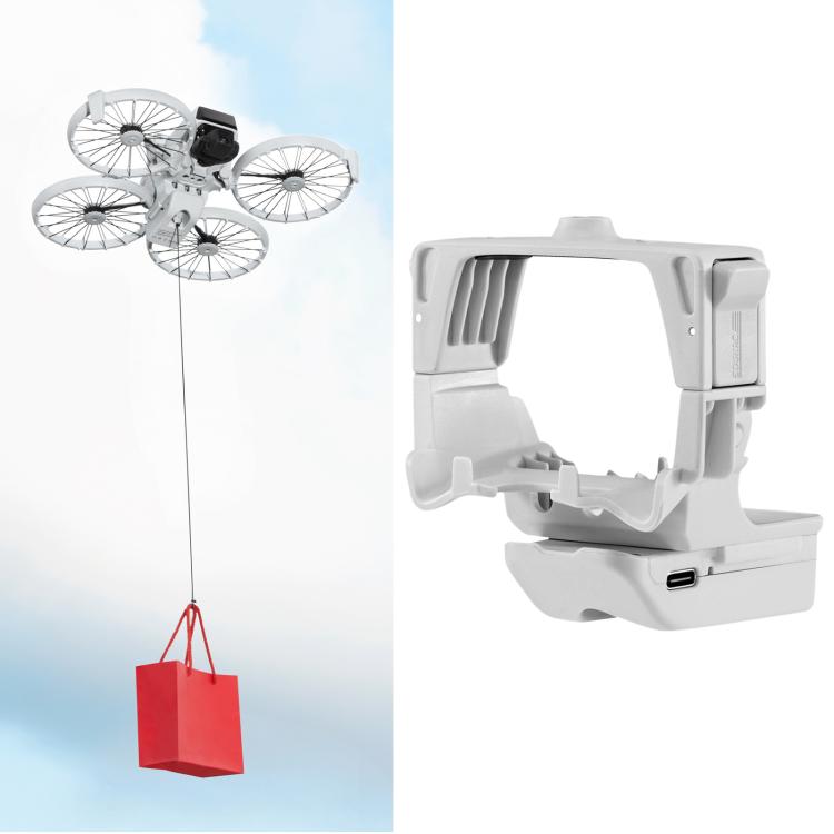 For DJI Flip STARTRC Air-Dropping System Thrower Parabolic (Grey) by STARTRC