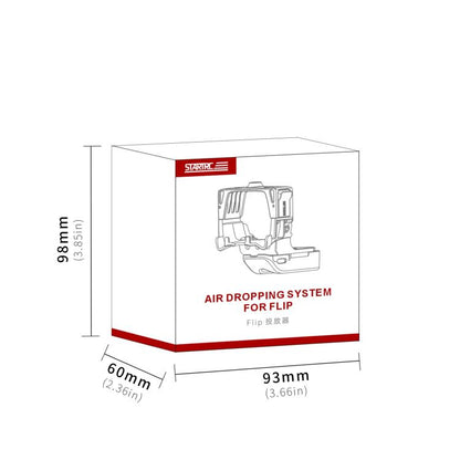 For DJI Flip STARTRC Air-Dropping System Thrower Parabolic (Grey) by STARTRC