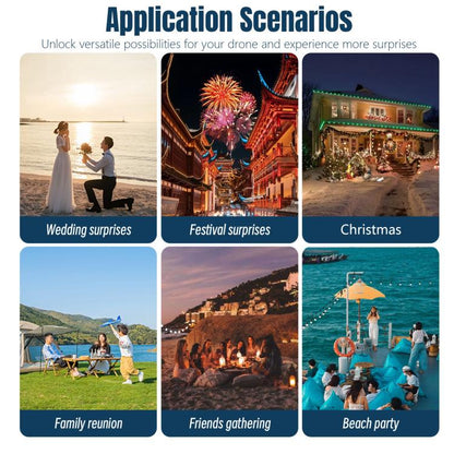 For DJI Flip STARTRC Air-Dropping System Thrower Parabolic (Grey) by STARTRC