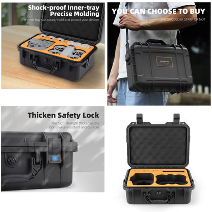 For DJI Neo Sunnylife Safety Carrying Case Waterproof Shock-proof Hard Travel Case (Black) by Sunnylife