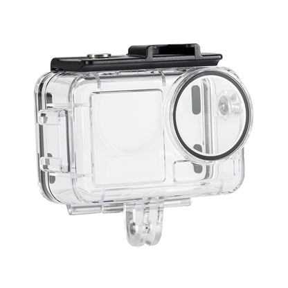 For DJI Osmo Action 5 Pro / 3 / 4 60m Underwater Waterproof Housing Diving Case (Transparent) by bashfashion
