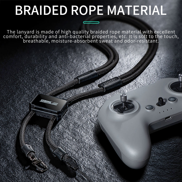 For DJI Pocket 3 STARTRC Anti-Lost Necklace Lanyard Rope (Black) by STARTRC