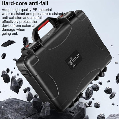 For DJI RS 4 Mini STARTRC PP Waterproof Shockproof Suitcase Portable Storage Box (Black) by STARTRC