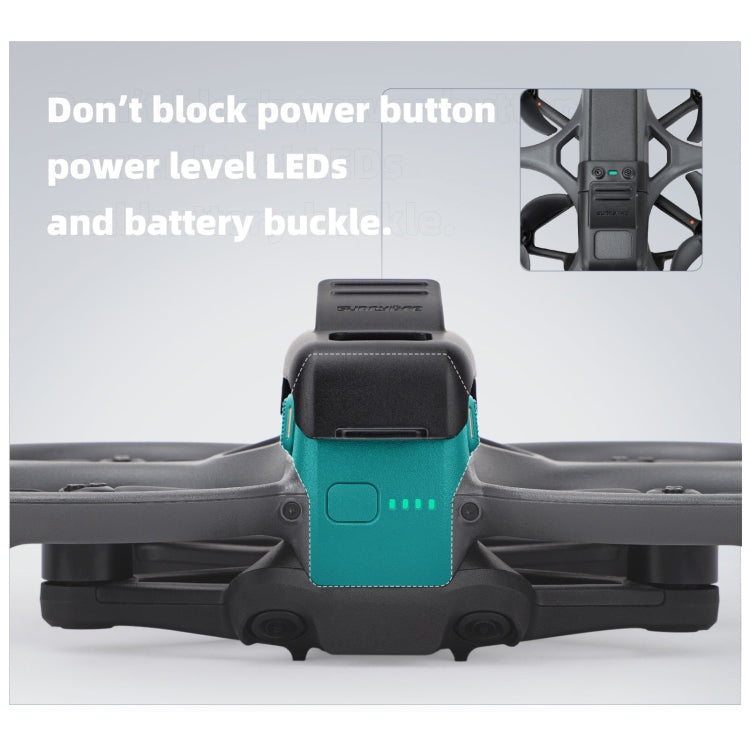 For DJI Avata 2 Sunnylife Battery Anti-release Buckle Clip Lock-up Anti-falling Battery Safety Lock Buckle Guard (Black) by Sunnylife