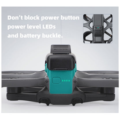 For DJI Avata 2 Sunnylife Battery Anti-release Buckle Clip Lock-up Anti-falling Battery Safety Lock Buckle Guard (Black) by Sunnylife