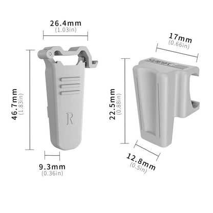 For DJI Flip STARTRC Split Type Drone Landing Gear Height Extensions Rack (Grey) by STARTRC