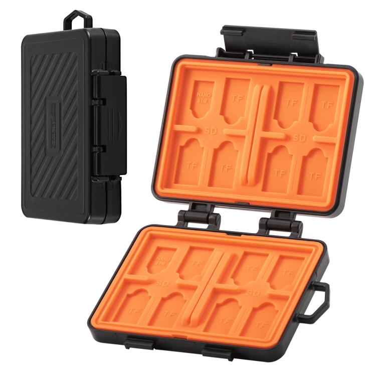 STARTRC V1 Flash Card Box SD / TF Memory Card Storage Case For DJI (Black) by STARTRC