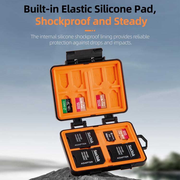 STARTRC V1 Flash Card Box SD / TF Memory Card Storage Case For DJI (Black) by STARTRC