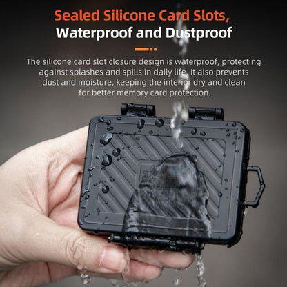 STARTRC V1 Flash Card Box SD / TF Memory Card Storage Case For DJI (Black) by STARTRC