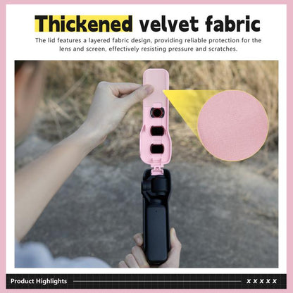 For DJI Osmo Pocket 3 STARTRC Storage Box Protective Case with Lanyard (Pink) by STARTRC